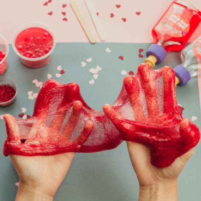 Zestaw DIY TUBAN - Slime Truskawka XL