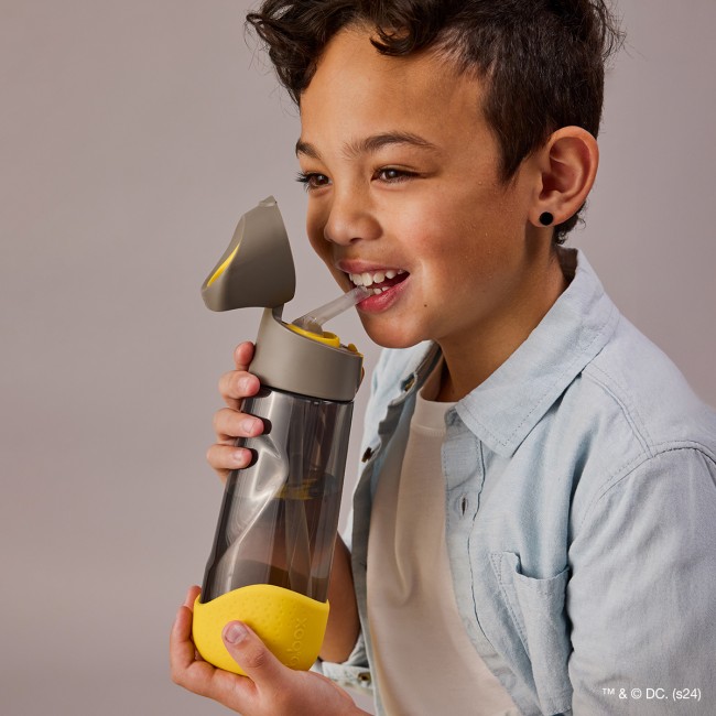 Tritanowa butelka ze słomką 600 ml B.box - Batman