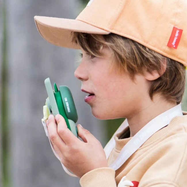 Walkie Talkie dla dzieci The Zoofamily - Dinozaur różowy i zielony