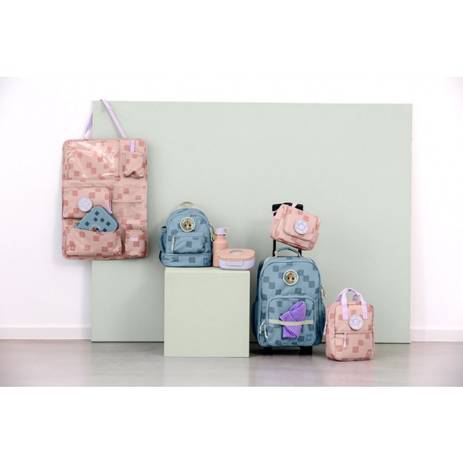 Plecak mini kwadratowy Pattern Party Lassig - Rose