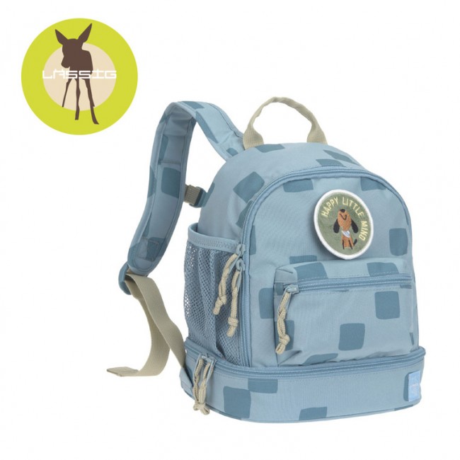 Plecak mini Pattern Party Lassig - Blue