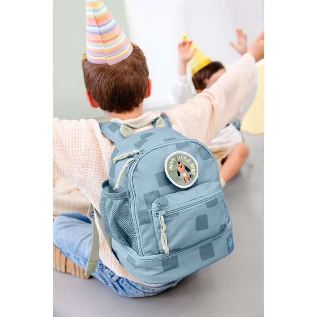Plecak mini Pattern Party Lassig - Blue