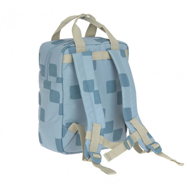 Plecak mini kwadratowy Lassig Pattern Party - Blue