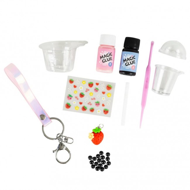 Zestaw kreatywny Tiger Tribe - zawieszka DIY Bubble Tea