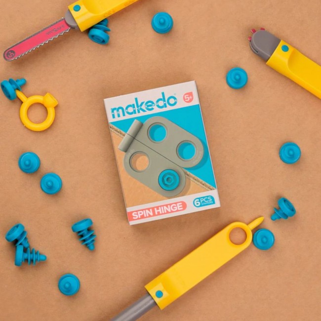 Zestaw zawiasów Spin-Hinge Makedo 6 szt.