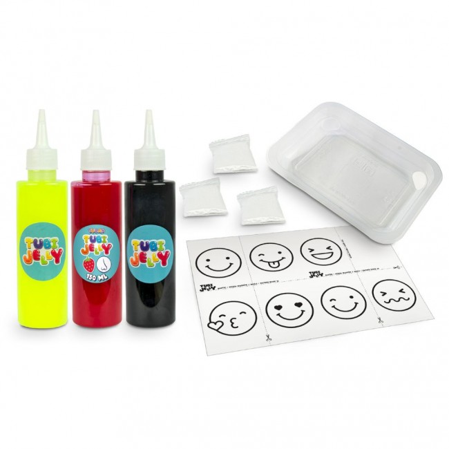 Zestaw Tubi Jelly TUBAN 3 kolory - Emotki