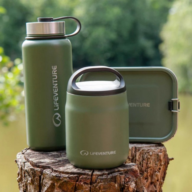 Termos na jedzenie Lifeventure 600 ml - Khaki