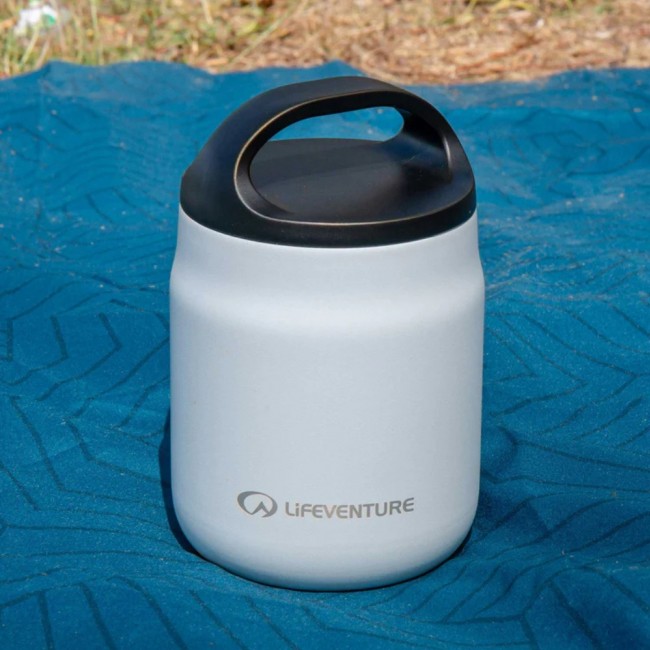 Termos na jedzenie Lifeventure 600 ml - Light Grey