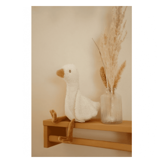 Przytulanka gąska Little Dutch - Newborn Naturals 17 cm