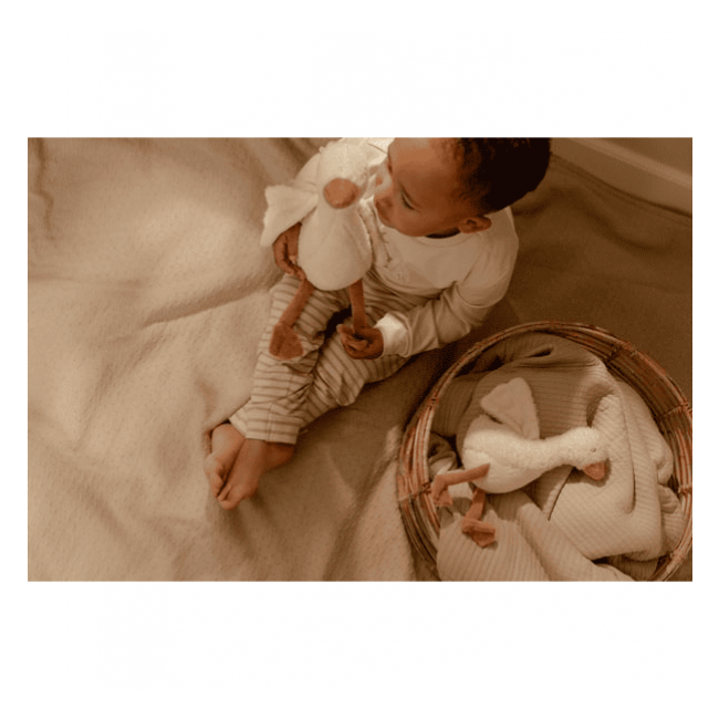 Przytulanka gąska Little Dutch - Newborn Naturals 17 cm