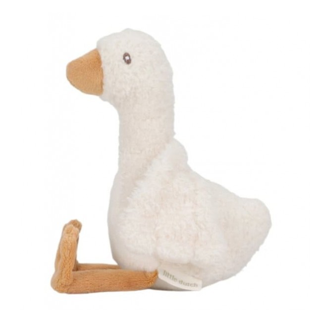 Przytulanka gąska Little Dutch - Newborn Naturals 17 cm