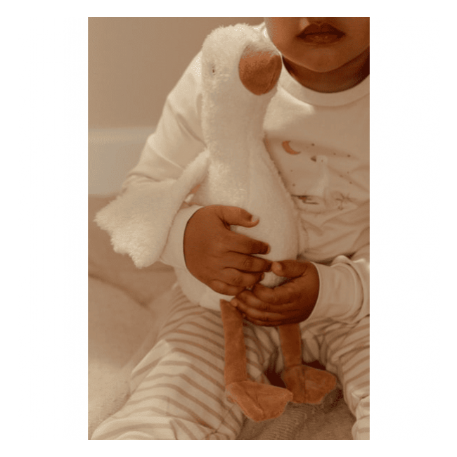 Przytulanka gąska Little Dutch - Newborn Naturals 25 cm