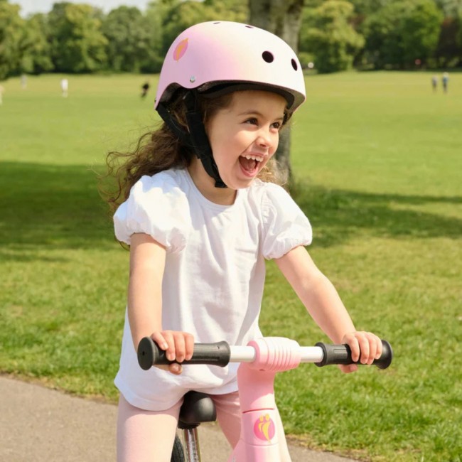 Kask rowerowy LittleLife – Różowy XS