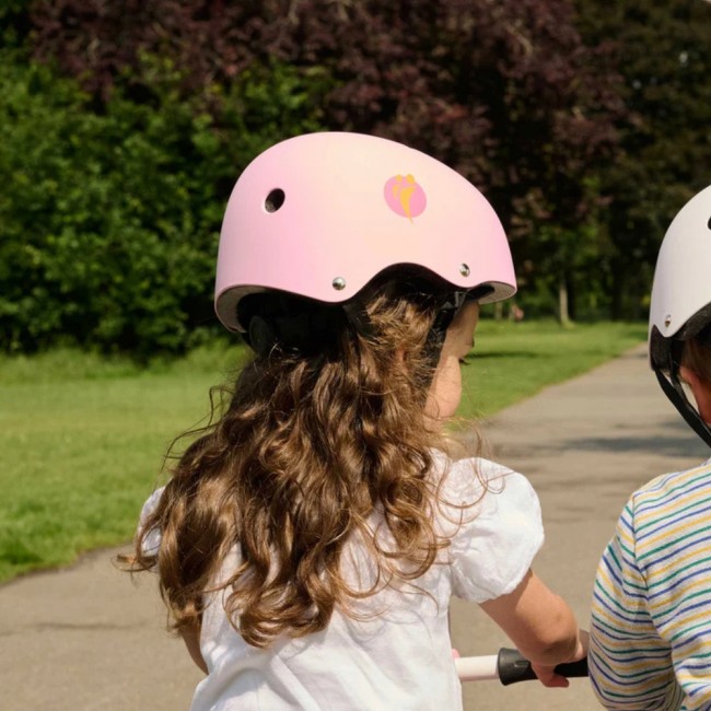 Kask rowerowy LittleLife – Różowy XS
