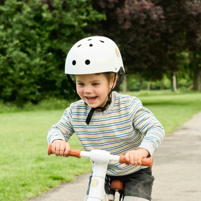 Kask rowerowy LittleLife – Biały XS