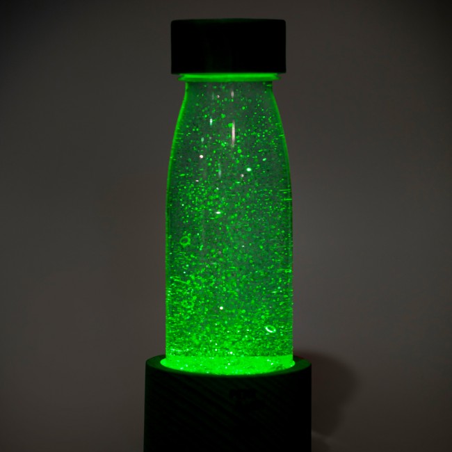 Lampka sensoryczna, baza świetlna LED Petit Boum - podświetlenie do butelek sensorycznych