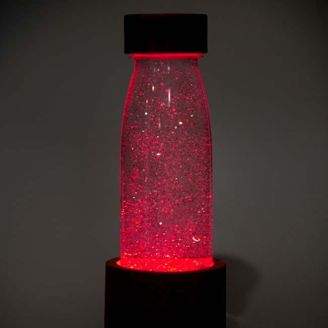 Lampka sensoryczna, baza świetlna LED Petit Boum - podświetlenie do butelek sensorycznych