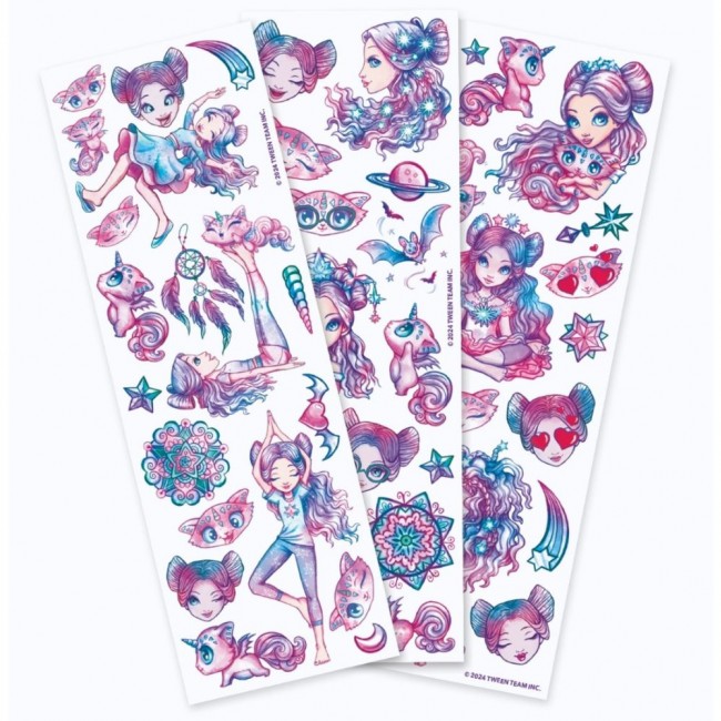 Tatuaże dla dzieci Nebulous Stars - Nebulia 50 szt.