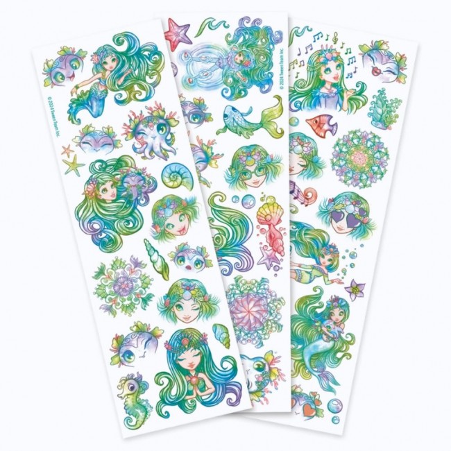 Tatuaże dla dzieci Nebulous Stars - Marinia 50 szt.