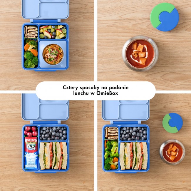 Lunchbox z termosem OmieBox OMIE - Sea Blue