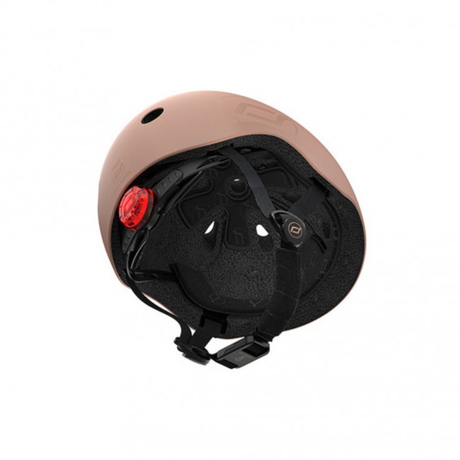 Kask dla dzieci SCOOTANDRIDE  S-M 3+ - Mocha