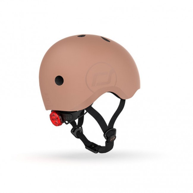 Kask dla dzieci SCOOTANDRIDE  S-M 3+ - Mocha