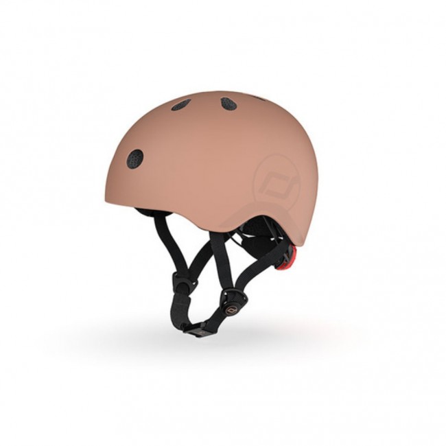 Kask dla dzieci SCOOTANDRIDE  S-M 3+ - Mocha