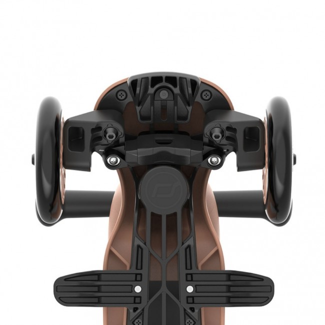 Jeździk i hulajnoga z rączką do prowadzenia Highwaykick 1 Push and Go 2w1 SCOOTANDRIDE 1-5 lat - Mocha