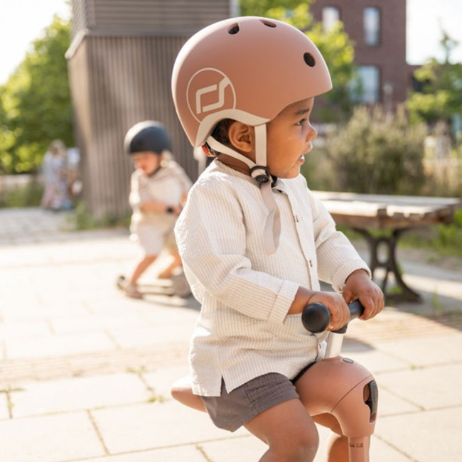 Kask dla dzieci SCOOTANDRIDE XXS-S 1-5 lat - Mocha