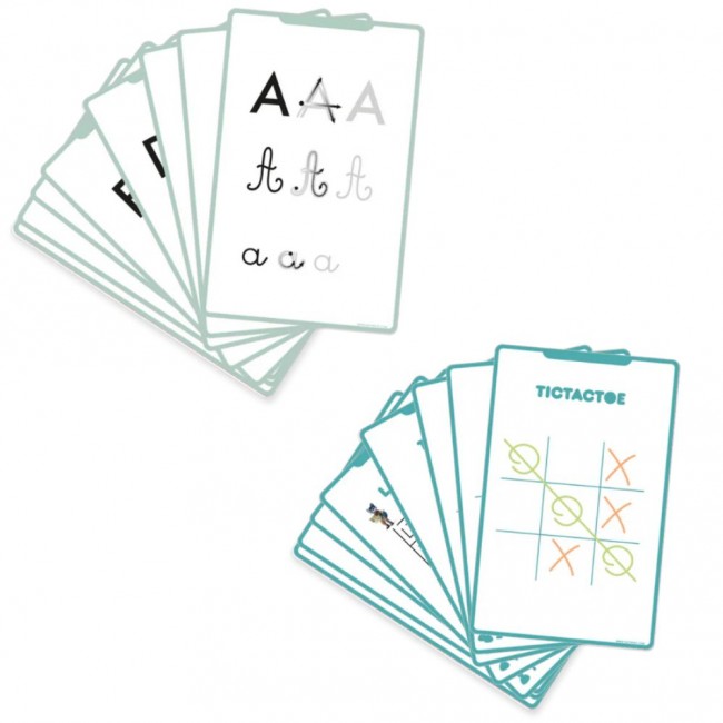 Wkłady uzupełniające do tabletu Kidydraw Mini Kidywolf - Gry i edukacja 60 szt.