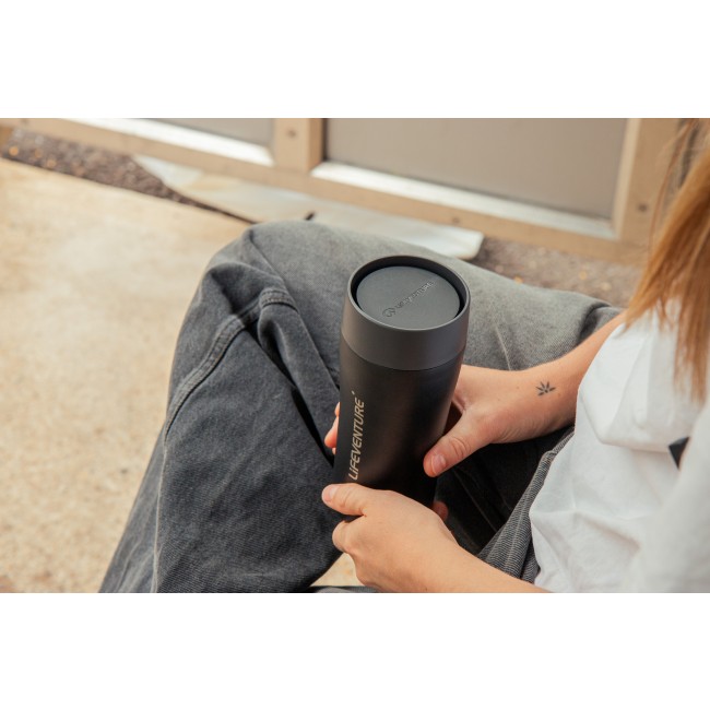 Kubek termiczny One-Touch Lifeventure 350 ml - Black