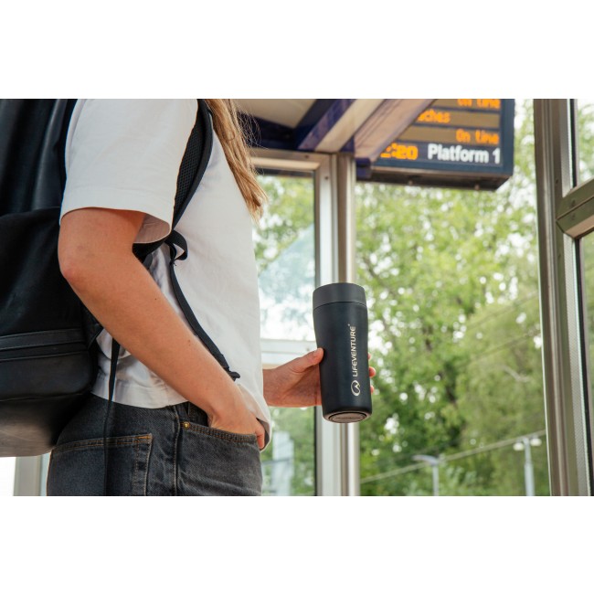 Kubek termiczny One-Touch Lifeventure 350 ml - Black