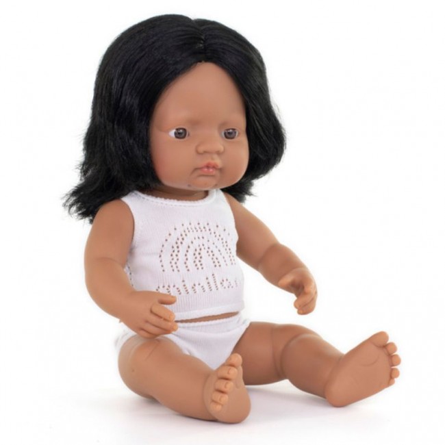 Lalka dziewczynka Miniland Doll - Hiszpanka 38cm