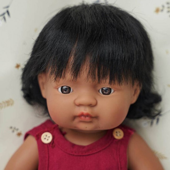 Lalka dziewczynka Miniland Doll - Hiszpanka 38cm