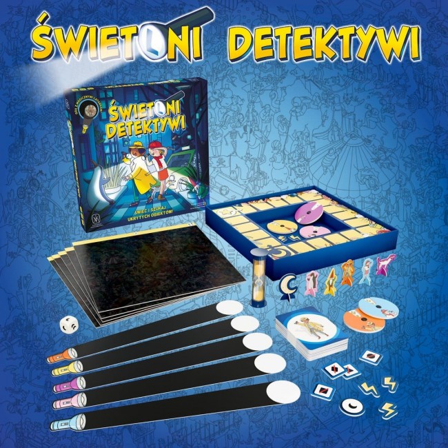 Gra kooperacyjna Nasza Księgarnia - Świetlni detektywi