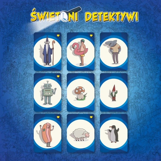Gra kooperacyjna Nasza Księgarnia - Świetlni detektywi