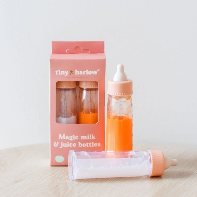 Zestaw magicznych buteleczek Tiny Harlow - mleczko i soczek
