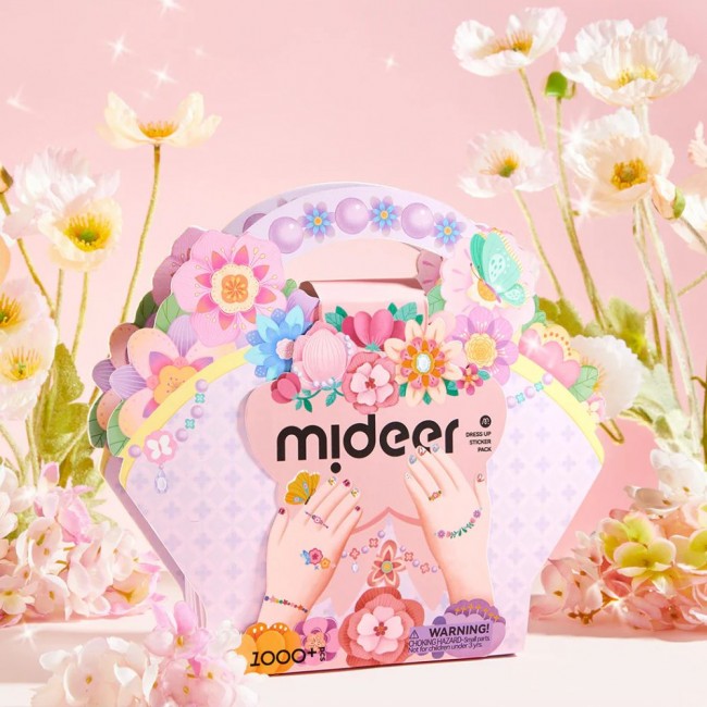 Zestaw naklejek i tatuaży mideer - Ogród Elfów