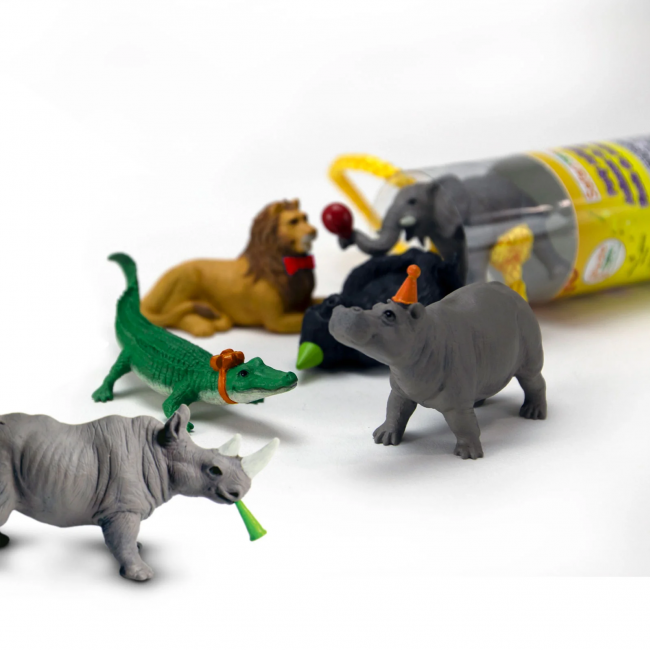 Zestaw Figurek w Tubie TOOB Safari Ltd. - Imprezowe Zwierzęta