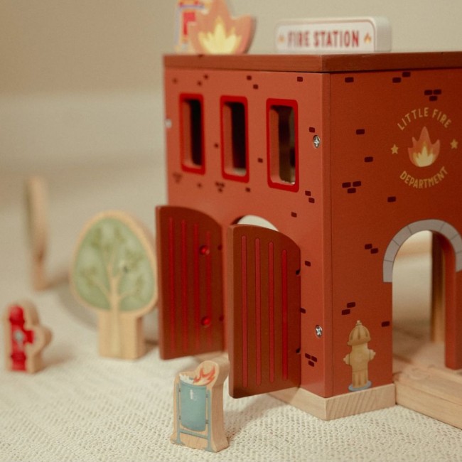Drewniana remiza strażacka Little Dutch