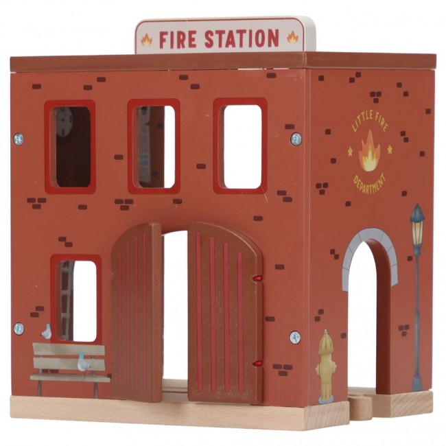 Drewniana remiza strażacka Little Dutch