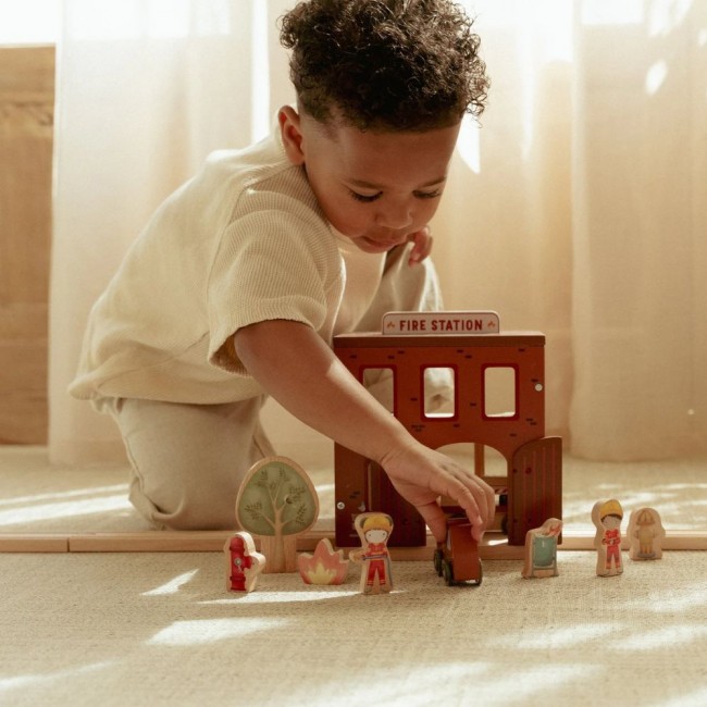 Drewniana remiza strażacka Little Dutch