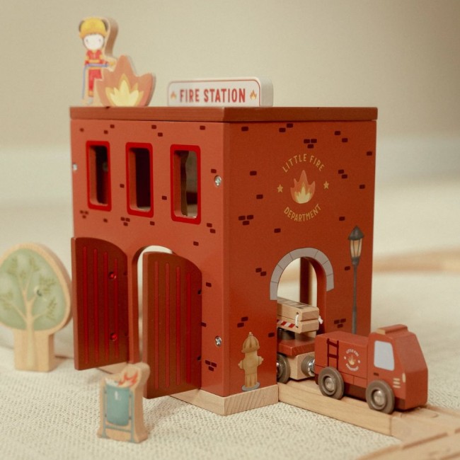 Drewniana remiza strażacka Little Dutch