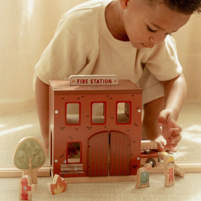 Drewniana remiza strażacka Little Dutch