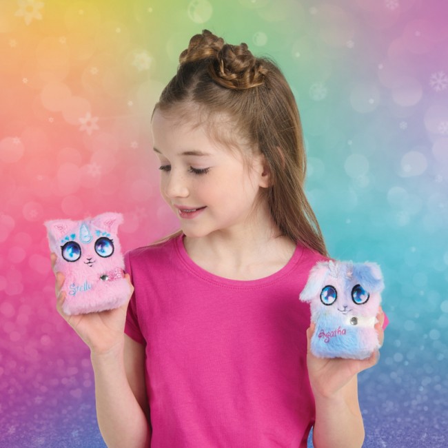 Pluszowy mini notatnik z zawieszką Nebulous Stars - Aura