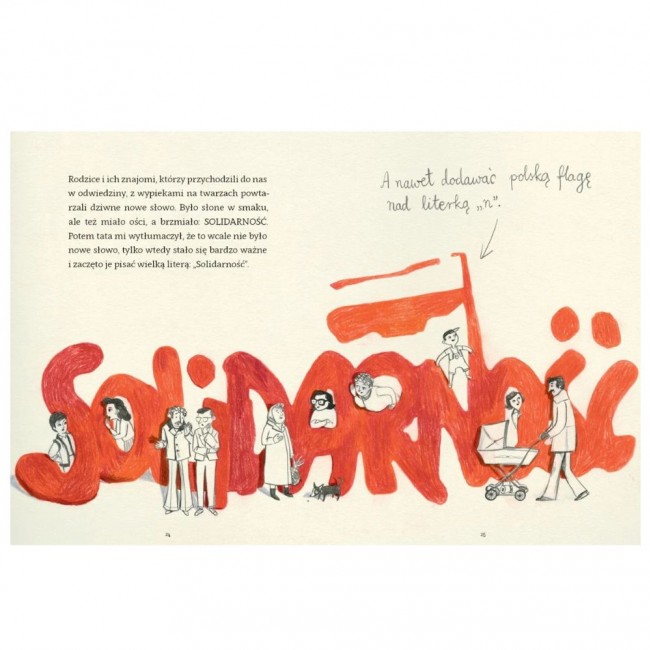 Książka "Bibuła w tapczanie. O Solidarności dla dzieci" Wydawnictwo Agora dla dzieci
