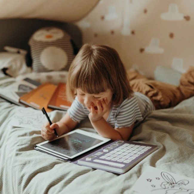 Podświetlany tablet do rysowania Kidydraw Mini Kidywolf - Kawai