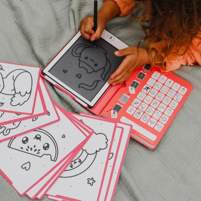 Podświetlany tablet do rysowania Kidydraw Mini Kidywolf - Kawai