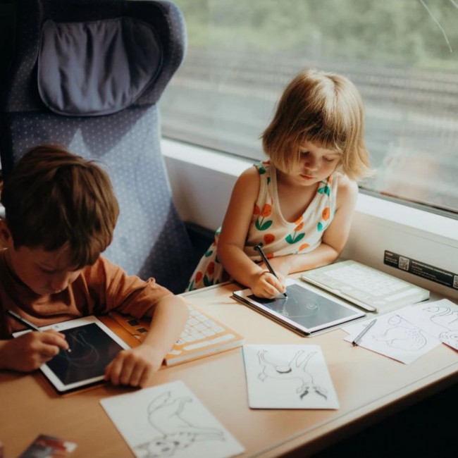 Podświetlany tablet do rysowania Kidydraw Mini Kidywolf - Kawai
