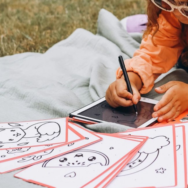 Podświetlany tablet do rysowania Kidydraw Mini Kidywolf - Kawai
